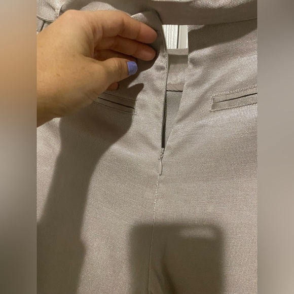 Current Air anthropologie Silver / cream Lining Pants size small - Picture 13 of 16